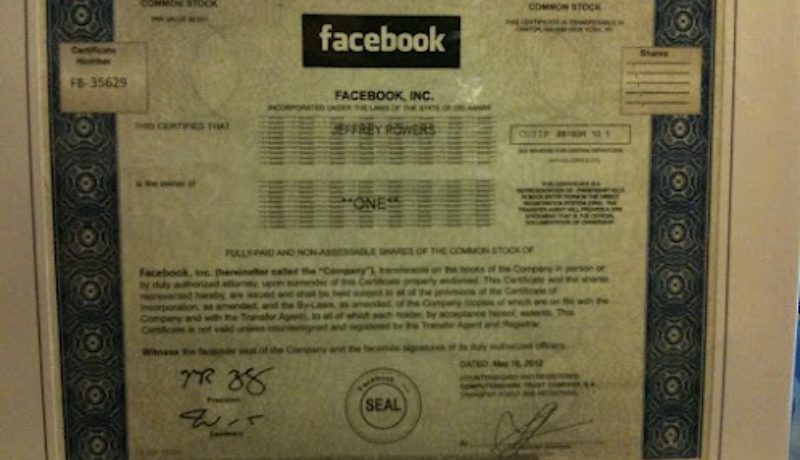 Facebook share