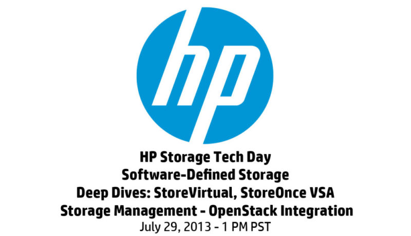 HPStorageTechDay2