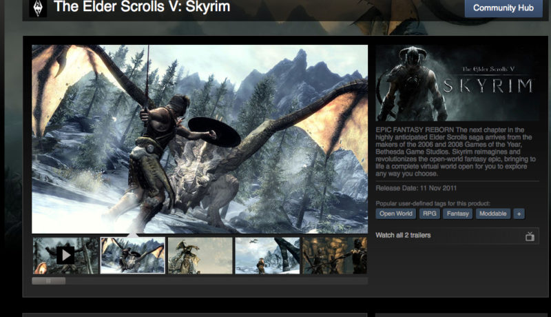 Skyrim on Steam