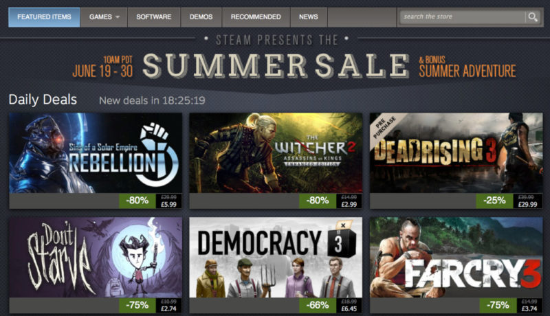 Steam 2014 Summer Sale