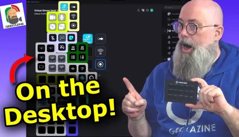 Virtual Stream Deck on the Desktop