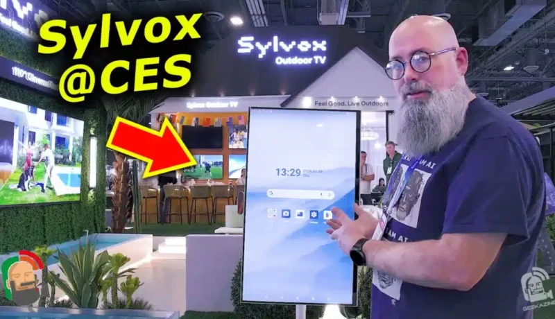 Sylvox Outdoor TVs at CES 2026